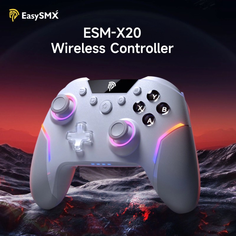 EasySMX X20 Wireless Gaming Controller Elite FPS Handle Rocker for