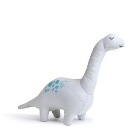 ThreadBear Toys & Gifts Brontosaurus Linen Dinosaur Toy - Fabric Soft Toy Brontosaurus For Kids