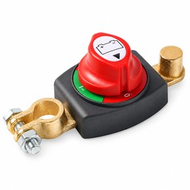 Top Post Battery Disconnect Switch – 12–48V DC Negative Terminal Manual ON/OFF Isolator