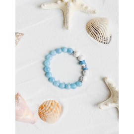 Koholako Dolphin Bracelet (Blue, Medium)