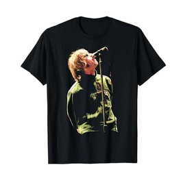 Liam Gallagher With Oasis At Balloch Castle 1996 T-Shirt