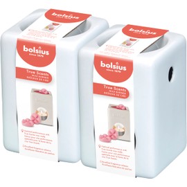 Bolsius Burner, Ceramic, White, Product Size: 13.7 x 10.2 x 9.7 cm
