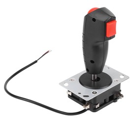 Hilitand 8 Way Flight Joystick mit Trigger & Top Fire Button Präzise analoge Flugsteuerung für -Spiele, Andere Sammlerstücke