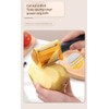 3-in-1 Vegetable Peeler,Three Kinds of Blades,Wire Removal, Peeling and Sawtooth