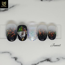 Spectrum Handmade Nail Tips - Long Round Square / 스펙트럼 수제네일팁 - 롱라운드스퀘어