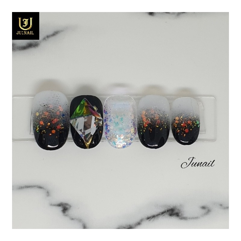 Spectrum Handmade Nail Tips - Long Round Square / 스펙트럼