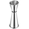 Delgeo Stainless Steel Cocktail Jigger (1oz/2oz without graduation)