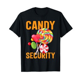 candy land costumes adult candy land tee candy security T-Shirt