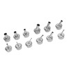 12Pcs Universal Hot Air Gun Nozzle Stainless Steel Standard Size