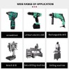 11Pcs Screw Extractor and Left Hand Drill Bits Set Included