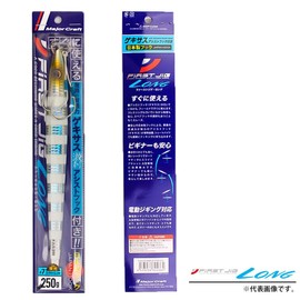 Major Craft FJLG-180#57GLOW HEAD Metal Jig, First Jig, Long, 6.3 oz (180 g), Glow Head