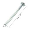 sourcing map M6x80mm Furniture Bolts Hex Socket Screws 58mm Thread