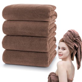 Towel, Face Towel, Bath Towel, Fluffy, Soft to the Touch, Fast Absorption, Microfiber, Durable, Less Pilling Out, Thin, Quick Drying, Antibacterial, Odor Resistant, Esthetics, Commercial Use, Hotels,