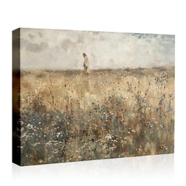 B.B.F MAKE Canvas Wall Art, Christian Oil Painting, Jesus Inspirational Canvas Prints for Home Decor, Devotional Wall Art for Living Room, Bedroom, or Office (16"x20")