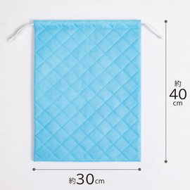 Astro 616-26 Shoe Bag, Light Blue, Moisture Absorption, Dust Mite Resistant, Shoe Case, Shoe Storage, Drawstring Bag, Shoe Sack