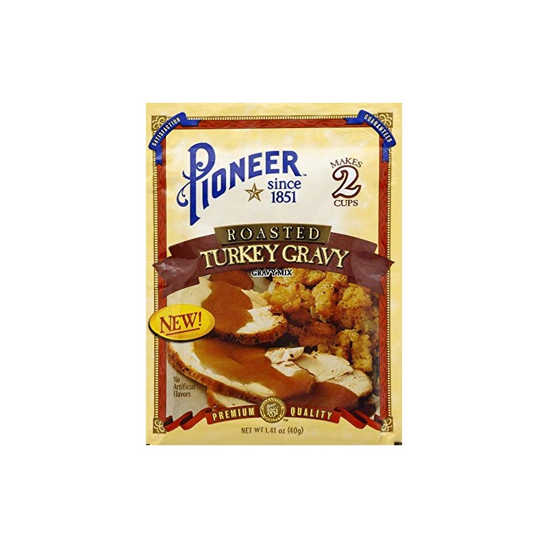 PIONEER ROASTED TURKEY GRAVY MIX 1.41 OZ - 0041460202492