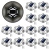 VOLISUN Solar Deck Lights Driveway Dock Lights, 12-Pack Waterproof Outdoor