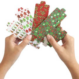 Make & Fill Your Own Advent Diy Calendar Children Vintage Christmas Tree Decoration With Boxes 24 Pcs Ribbon 1-24 (Ribbon Patterns)