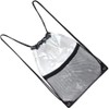 Bolsa de Playa Transparente Plegable de PVC Cordón 34x45 CM