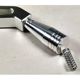 CNCDP GM Chevy Street Hot Rod Polished Billet Aluminum Column Shifter Arm Shift Lever