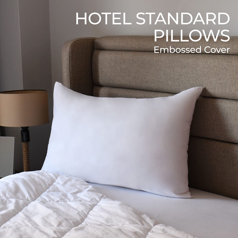 Queen Size Bed Pillows for Sleeping 4 Pack, Hotel Pillows