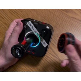 Innovative 3D Solutions LLC Atari Game Station Pro - Full size Paddle Expander 2 Wheel set (1 each Red+Blue)