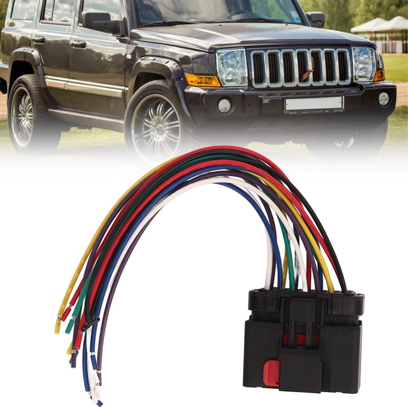 Door Wire Harness Connector Pigtail 5013961AA 14 Way Replacement for