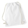 Westford Mill Cotton Lightweight Draw String Gym Sac Bag -