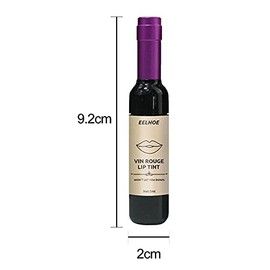 Xiaoling Lápiz Labial líquido de Vino, 6 Colores, Maquillaje hidratante de Larga duración, Brillo de Labios Mate para Mujer, Tinte de Labios Natural Impermeable para Mujeres, niñas, Novias, mamás