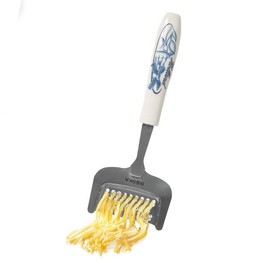 Boska Käsereibe Delfter Blau/typisch niederländisch/Keramik/Edelstahl/Weiß/Blau/Silber / 200 x 75 x 20 mm