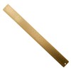 12" (30cm) Brass Ruler Inches Centimeter Dual Scales Metal Straight