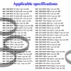 6 PCS Intake Manifold Rubber Sealing Gasket for N52 N54