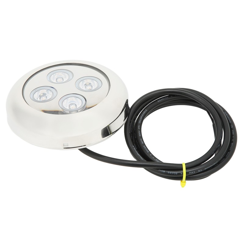 Marine Underwater Light 60° Angle IP68 Waterproof Seawater Interior Dome