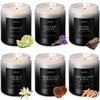 AOOVOO Scented Candles Set - 6 Pack Men Candles for