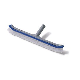 Polished Aluminum 18 In. Back Wall Brush