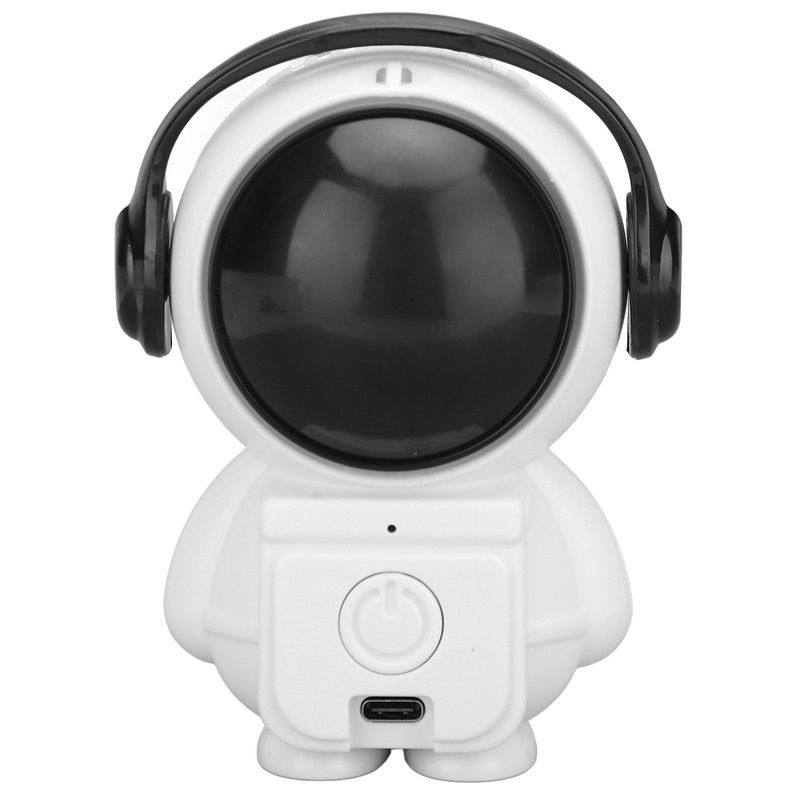 Portable Fan Spaceman Shaped 2 Speeds USB Rechargeable Mini Neck