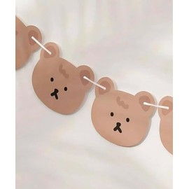 Teddy Bear Garland, Decorative String with Multiple Cute Teddy Bear Figures