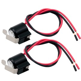 W10225581 Refrigerator Bimetal Defrost Thermostat Replacement Part (2 Pack) Compatible with Whirlpool, Kenmore, Replaces WPW10225581 PS11750673 2149849 AP6017375