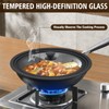 Extra Large Universal Lid Fits 13", 14", 15" Cookware -