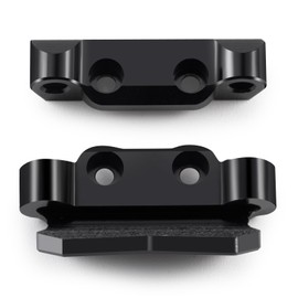 WEFEINO Aluminum Alloy Rear Lower Suspension Arm Mount Upgrade Parts for Losi 1/24 Micro-B RC Car Buggy