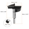 sourcing map Forstner Drill Bit 63mm (2-1/2") Tungsten Carbide Wood
