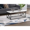 Safdie & Co. Coffee Table, Marble
