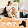 Sasttie Reading Pillow for Bed, Velvet Back Support Pillow for