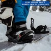 Vincreem 4 Pack 18" Classic Snowshoe Strap Kit Black Multipurpose