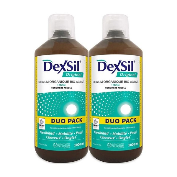Dexsil Silicium Bioactivé Original, 2 x 1L