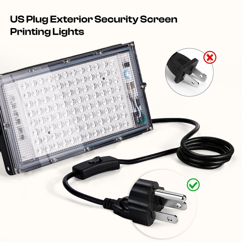 Caydo 50W LED Exposure Unit for Screen Printing, UV Screen