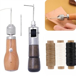 Speedy Sewing Awl Repair Tools Kits DIY Stitcher Needle for Leather Sail Canvas