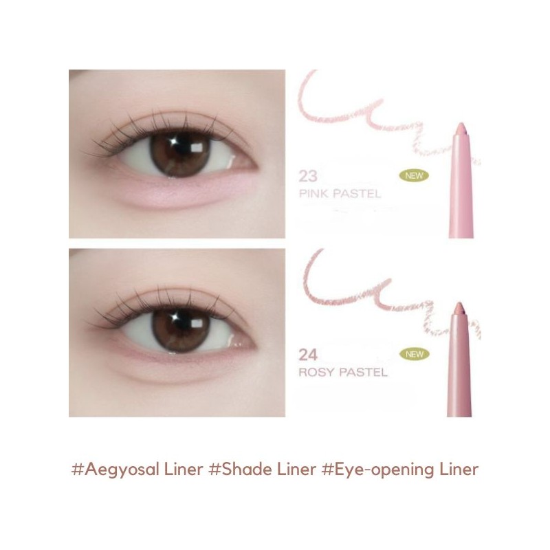 BBIA Last Auto Gel Eyeliner 0.3g, Shade:23 Pink Pastel