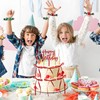 Schleifen-Kuchenaufsatz, Mini-Schleifen zum Basteln (rot)