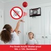 ESPN Mini Basketball Hoop, Over The Door Basketball Hoop with